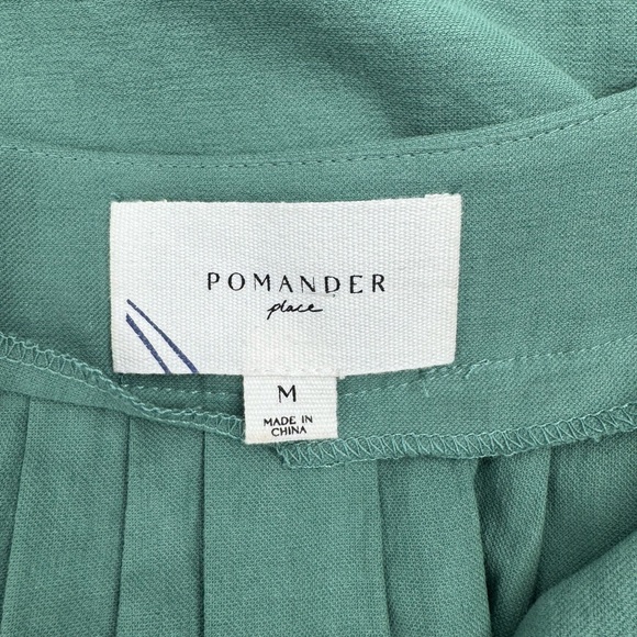 Tuckernuck Pomander Place Finley Flutter Sleeve Dress Celadon Green Size Medium - Picture 6 of 8